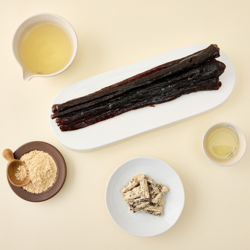 정선아라리한과농원,정선사위 국산 수제 도라지정과 시댁 명절 상견례 선물 500g