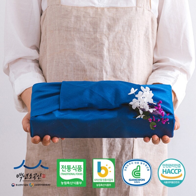 정선아라리한과농원,정선사위 국산 수제 도라지정과 시댁 명절 상견례 선물 500g