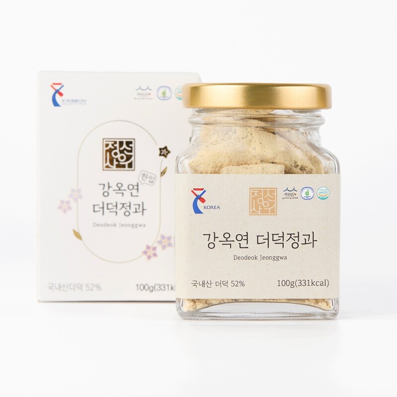 정선아라리한과농원,정선사위 한입 수제 도라지정과 더덕정과 명절 답례품 선물 100g
