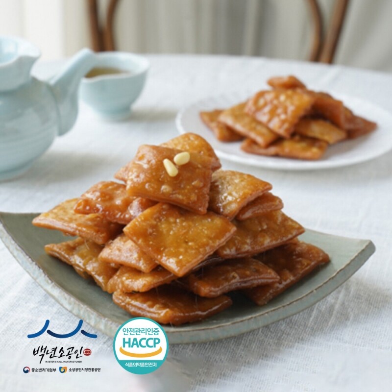 정선아라리한과농원,정선사위 백년가게 수제 못난이 옛날약과 세트 440g