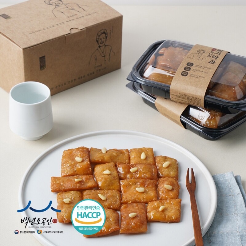 정선아라리한과농원,정선사위 백년가게 수제 못난이 옛날약과 세트 440g